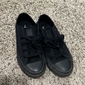 Converse Kids All Black Sneakers